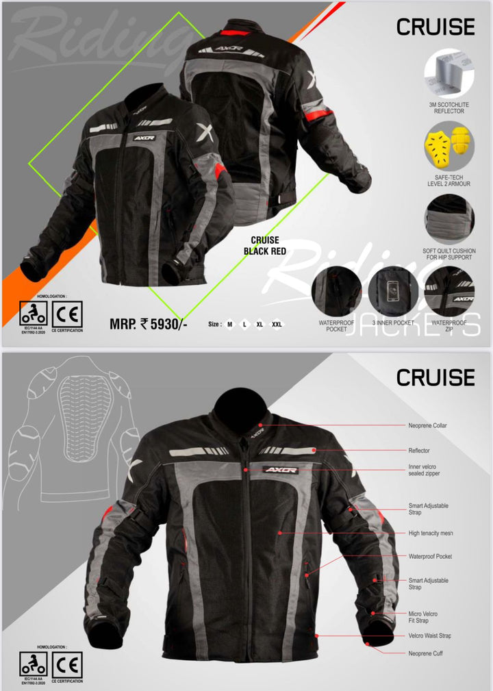 Axor Cruise Riding Jacket – LRL Motors