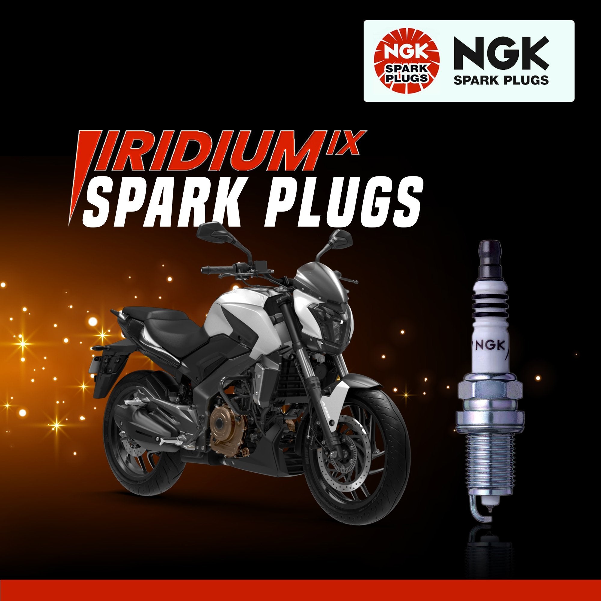 ngk bike spark plug price