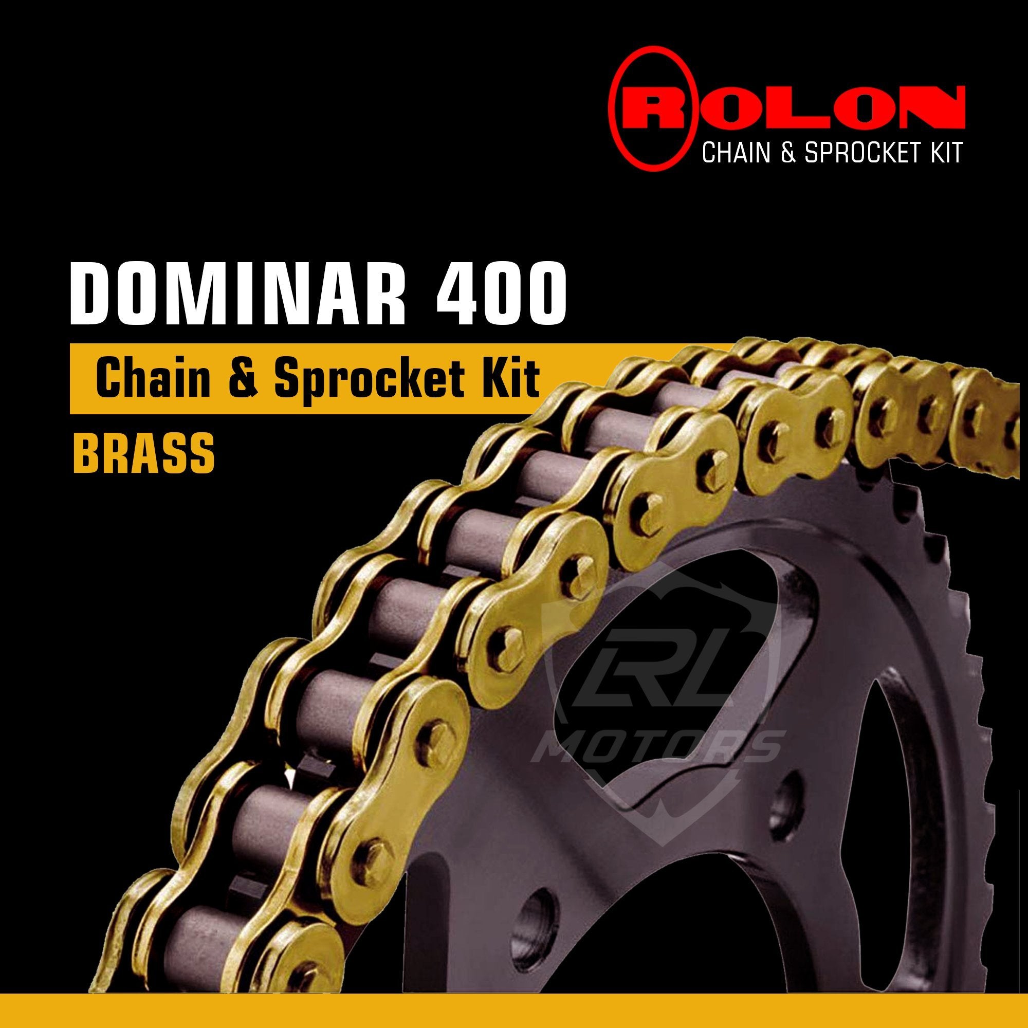 Bajaj Dominar 400 Rolon Brass Chain \u0026 