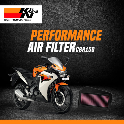 K&N air filter CBR 250 R - LRL Motors
