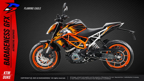 KTM Duke G2 – Flaming Eagle - LRL Motors