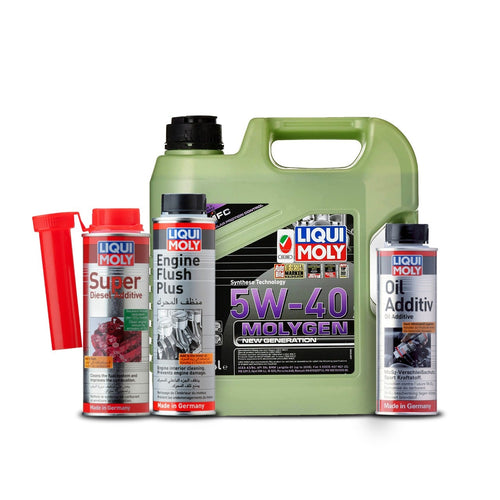 Liqui Moly Molygen 5W40 4L Performance Pack - LRL Motors