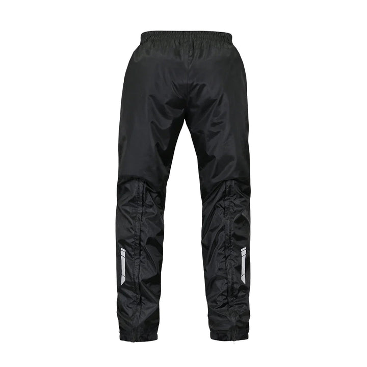 Biking Brotherhood Gears - BBG Riding Pants...packed with features.  Adjustable Kneegaurds, External Rain pants, Internal Thermal liner, Retro  Suspenders, Steel Mesh panels, Stretch material in Crotch, Gripy material  in Bum to avoid