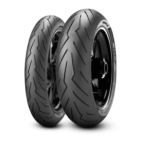 PIRELLI DIABLO ROSSO 3 150/60ZR17 Two Wheeler Rear Tyre - LRL Motors