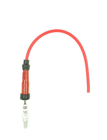 Cable + antiparasite NGK CR2 rouge - PitRacing