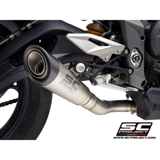 Kawasaki Z900 with SC Project full titanium exhaust and manifold #wear