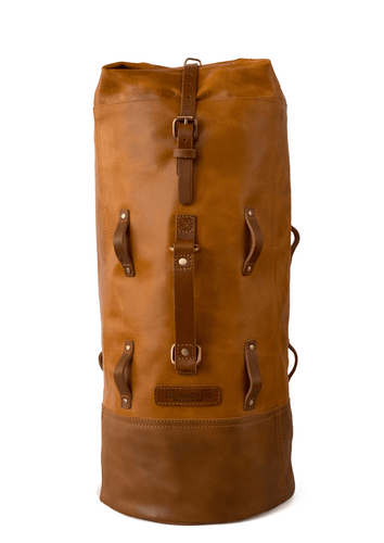 Tripmachine LEATHER MILITARY DUFFEL - LRL Motors