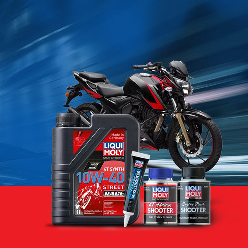 TVS Apache RTR 160 engine oil Performance pack - LRL Motors