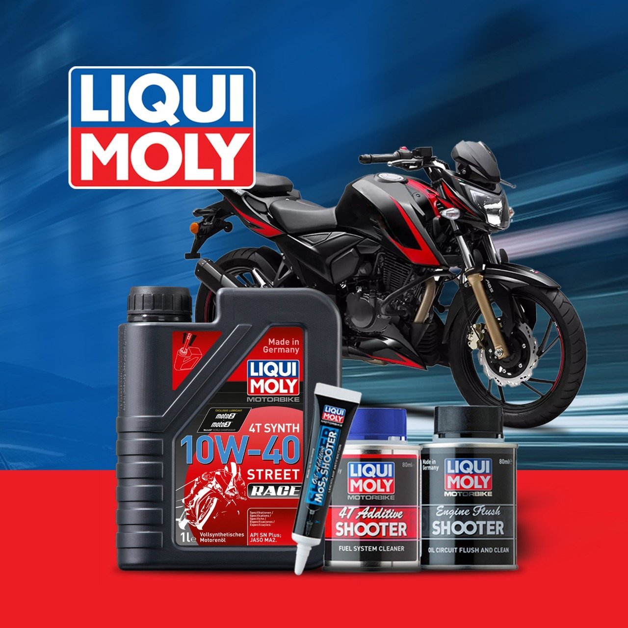 Tvs Apache Rtr 160 Liqui Moly Performance Pack Lrl Motors