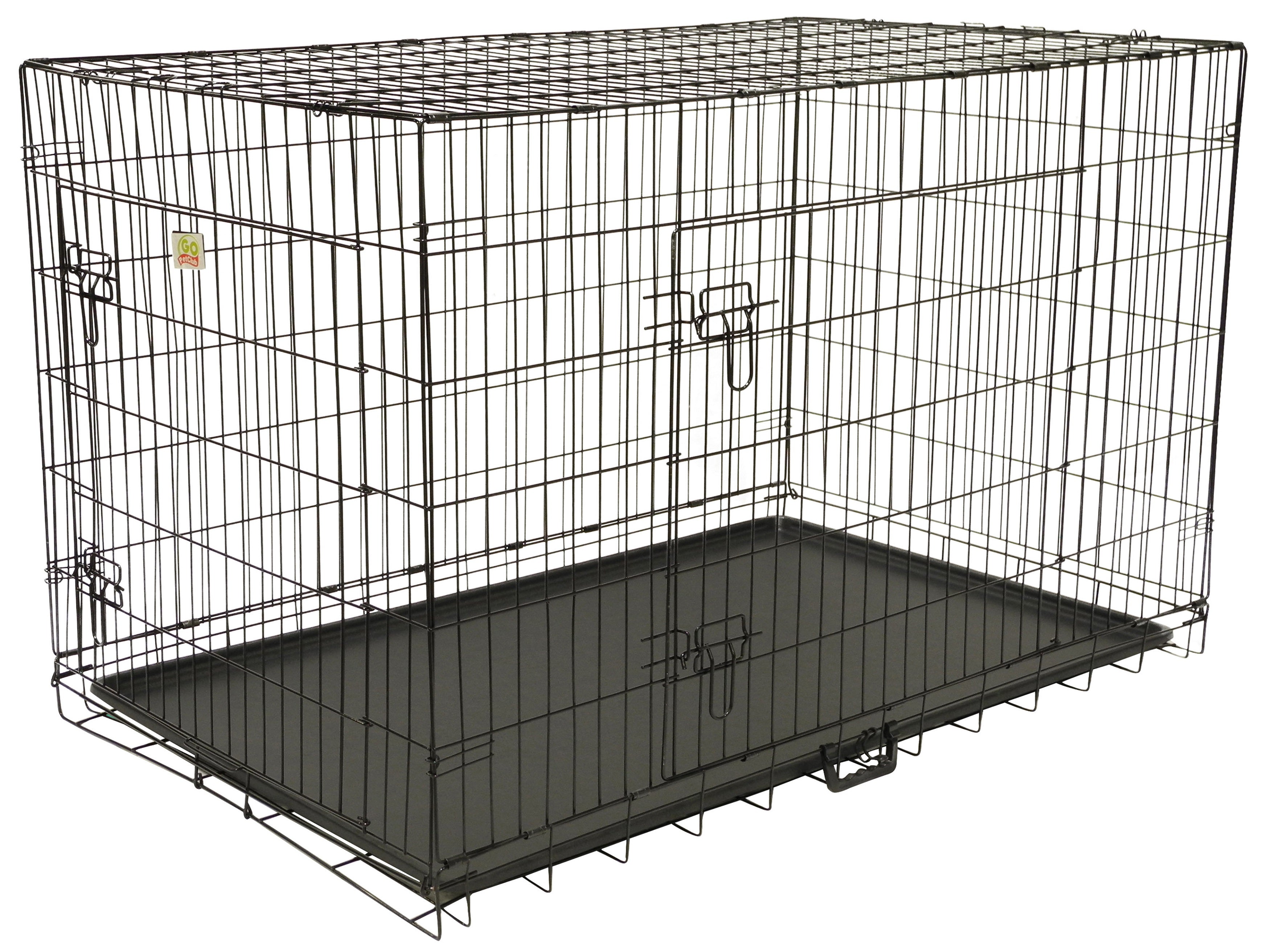 dog crate divider with door