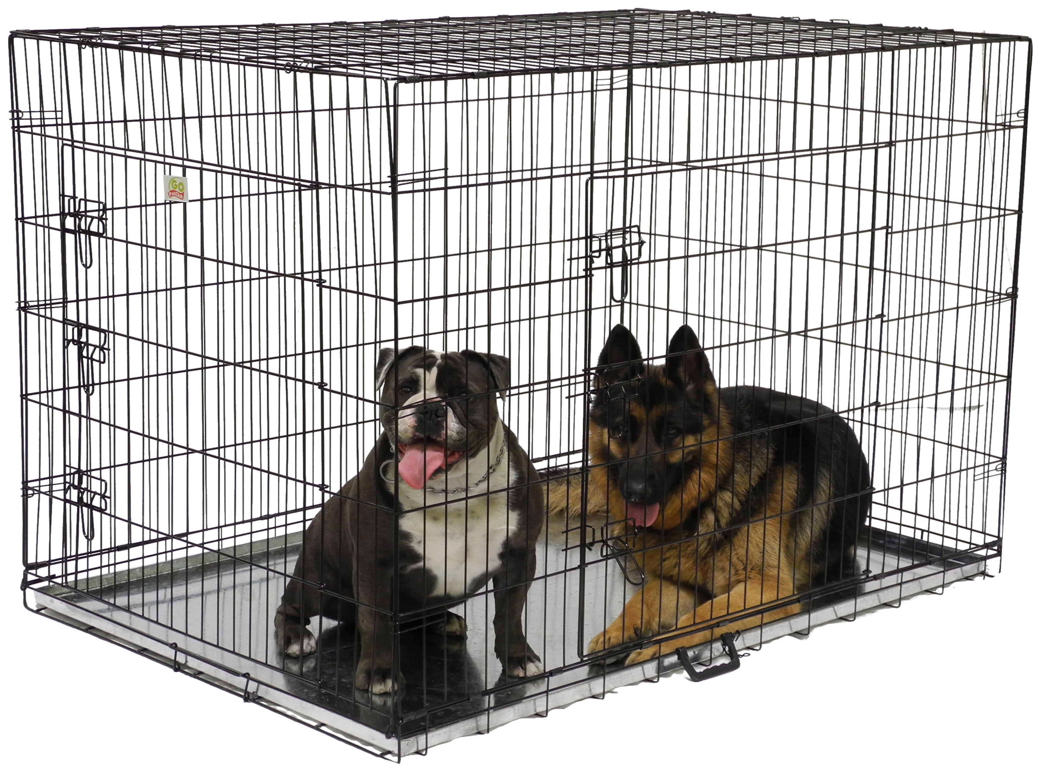 dog crate with divider