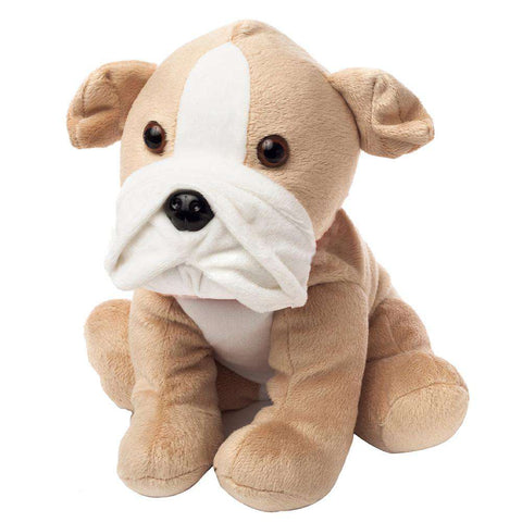 Warmies Large 33cm - Plush Animals filled with Flaxseed and French Lavender - Bulldog