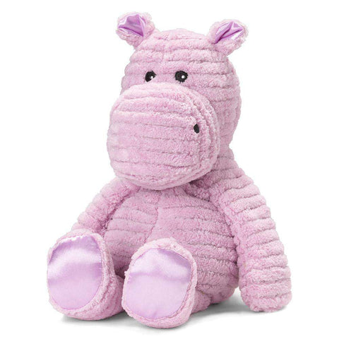 My First Warmies 30.5cm - Plush Animals filled with Flaxseed and French Lavender - Hippo