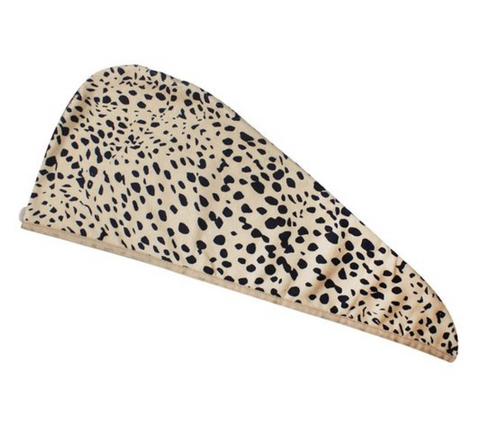 CALA Spa Solutions Tame The Mane Hair Turban - Cheetah