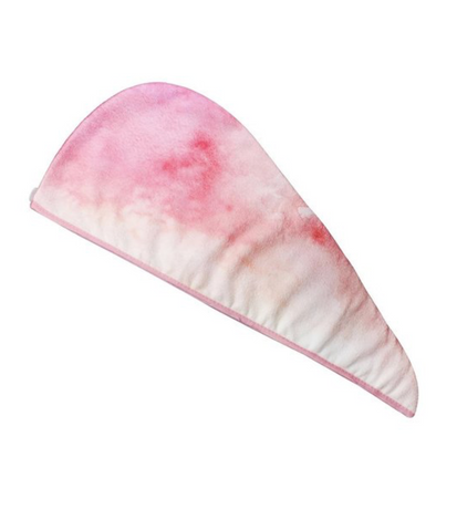 CALA Spa Solutions Tame The Mane Hair Turban - Pink Tie Dye