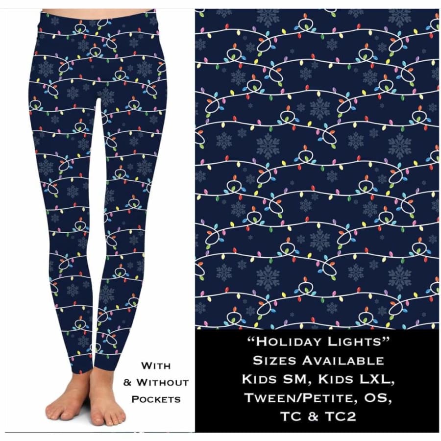 Sandee Rain Boutique - CUSTOM LEGGINGS TC2 - Flamingo Mosaic AR