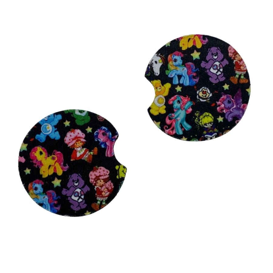 Sandee Rain Boutique Custom Design Neoprene Coaster Set of 2 I