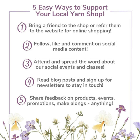 5 Ways to Support Your Local Yarn Shop