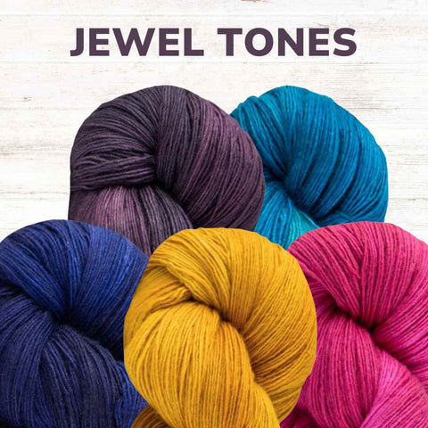 Jewel Tones Fino Mini Skein set