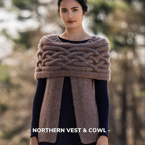 Northern Vest & Cowl Set