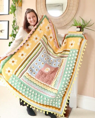 Lindsey Newns - crochet designer of the Blossom & Buds blanket.