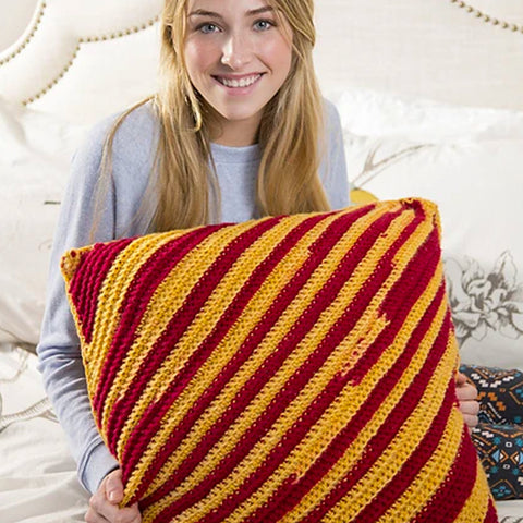 Dorm Pillow Pattern by Designer Trish Warrick