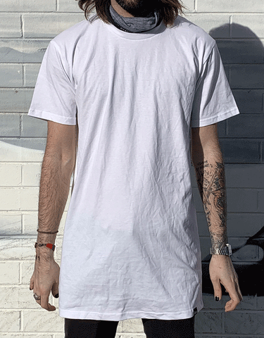 Twelve Basic Tall Tee White