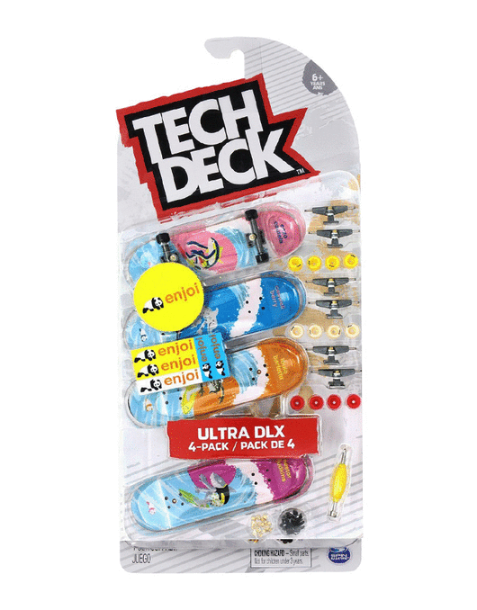 Tech Deck Ultra Dlx 4 Pack Enjoi Twelve Board Store