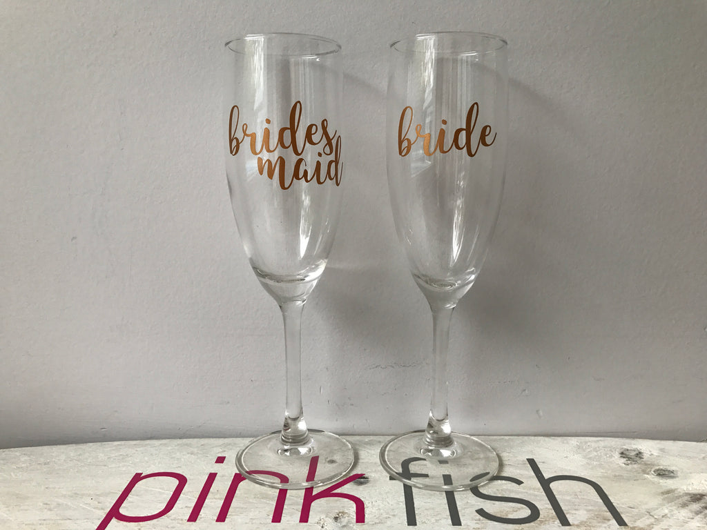 wedding party glasses