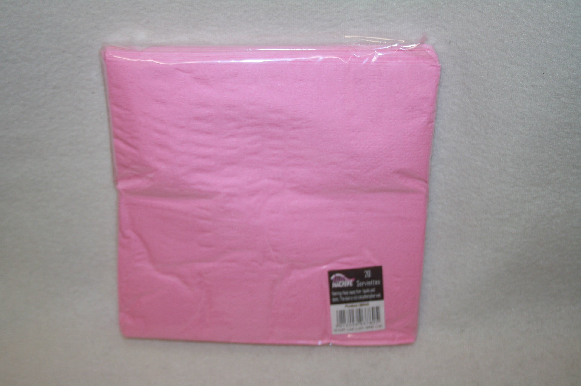 20 pink serviettes — Artificial Floral Supplies