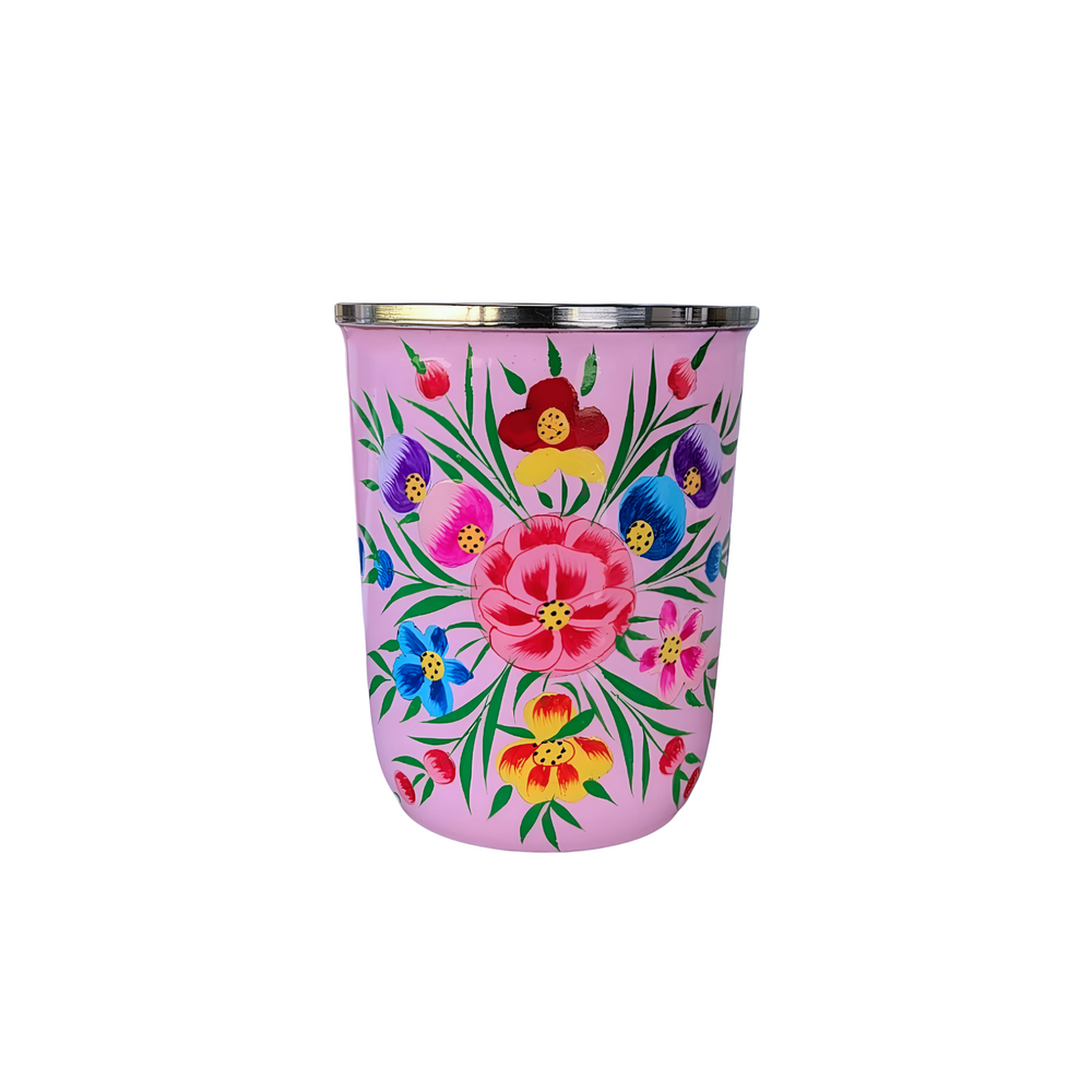 Buy Wholesale China Transparent Glass Cup Tumblers Small Daisy Tulip Print  Fresh Cute Girls Home Cheap Water Cup & Glass Tumbler at USD 1.92