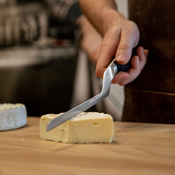 Couteau à Fromage à Pâte Mi-dure Professionnel, Noir 210 mm, BOSKA Food  Tools