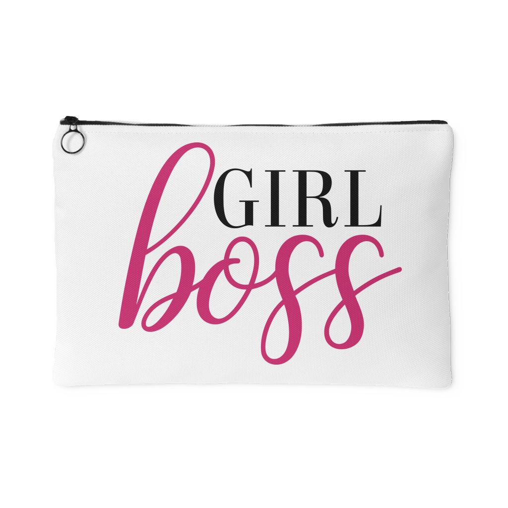 girl boss makeup bag