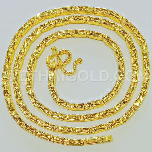 Gold Chains Square Neck Scarf - KathKath