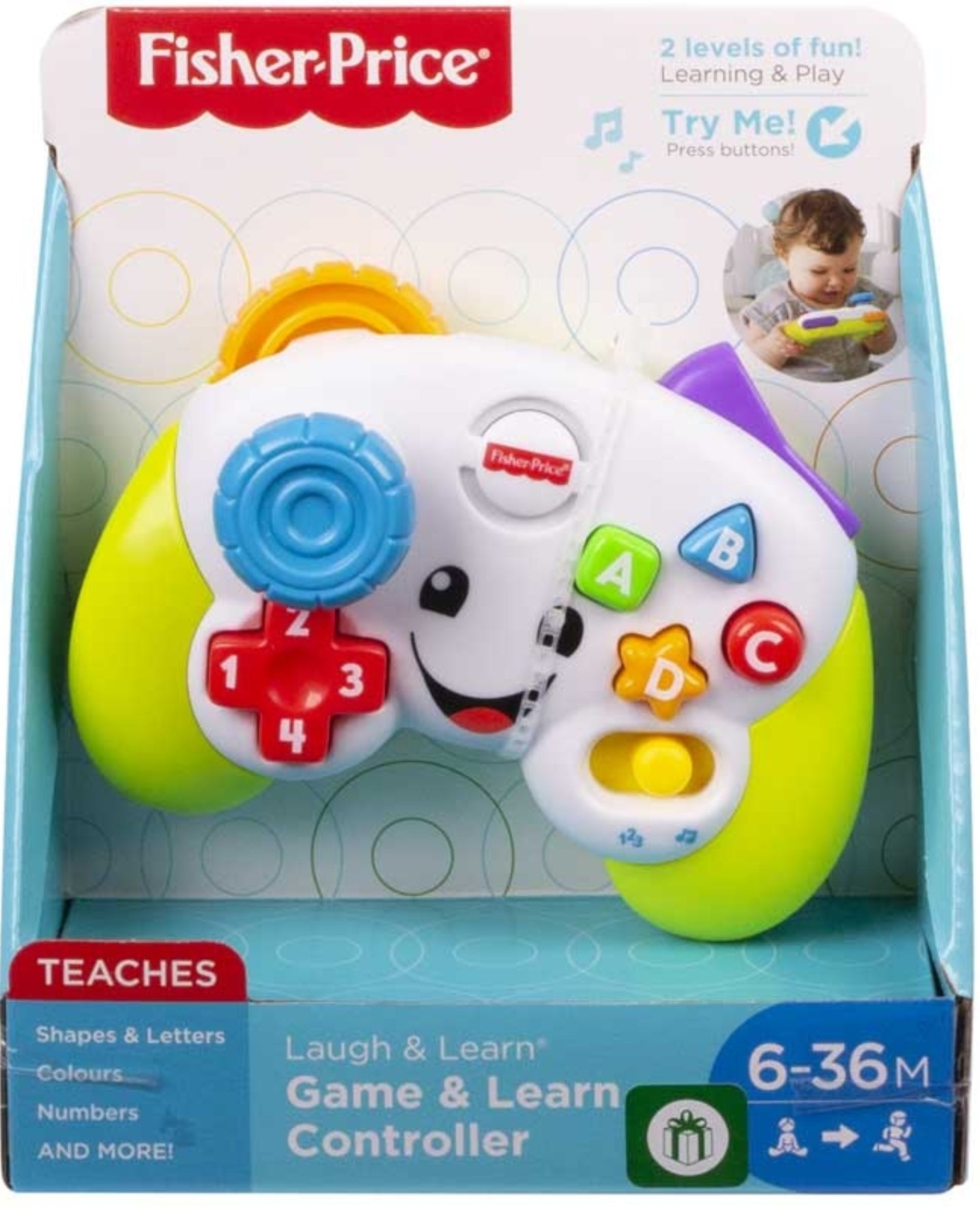fisher price game and learn controller