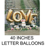 40 inches letter balloons in Dubai