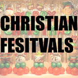 Christian festivals balloons and party supplies in Dubai