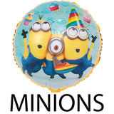 Minions balloons and party supplies collection