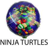 Ninja Turtles balloons and party supplies collection