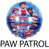 Paw Patrol balloons and party supplies collection