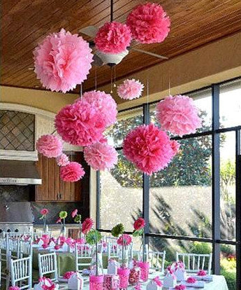 Pom Pom Hanging - Pink– PartyMonster.ae