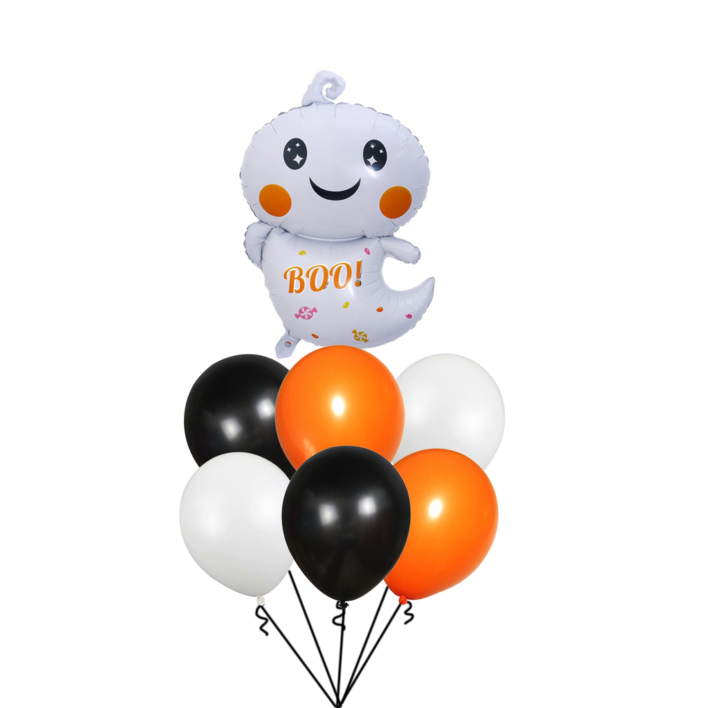 Boo ghost balloons bouquet– PartyMonster.ae