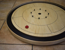Load image into Gallery viewer, 26 Crokinole Discs (Red &amp; Walnut Stain)