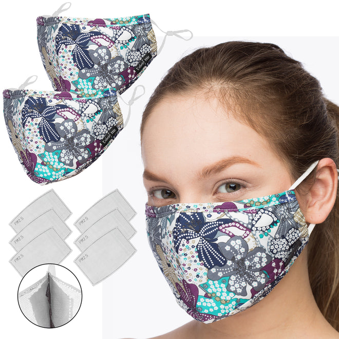 X95 Carbon Filter Face Mask - Cotton-blend Carbon Activated Face Mask |  Debrief Me