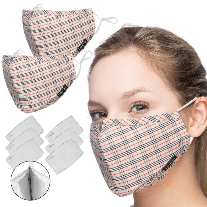 X95 Carbon Filter Face Mask - Cotton-blend Carbon Activated Face Mask |  Debrief Me