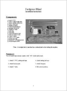 Fastgrass Installation Instructions