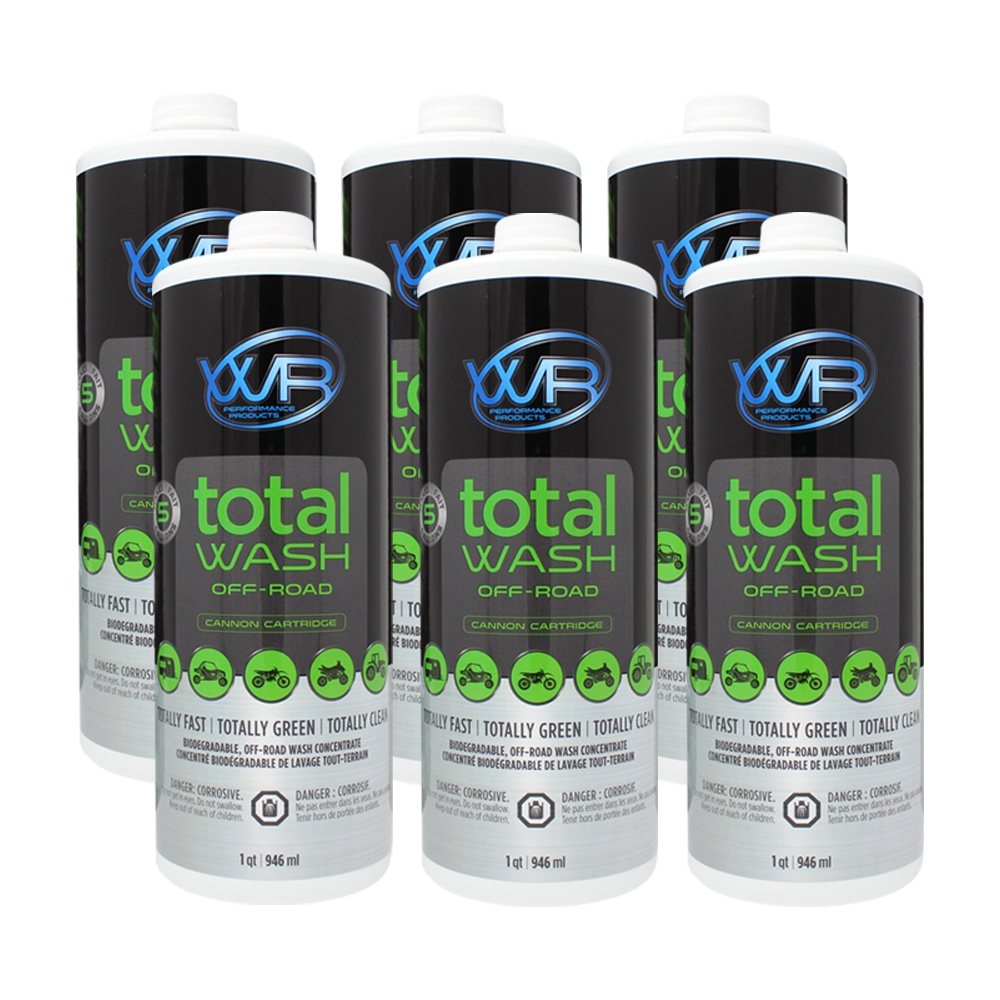 Total Wash Off-Road Cartridge WR Performance 1qt / 946mL MX ATV UTV Soap  Cleaner