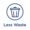 Less Waste Icon