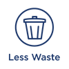 Less Waste Icon