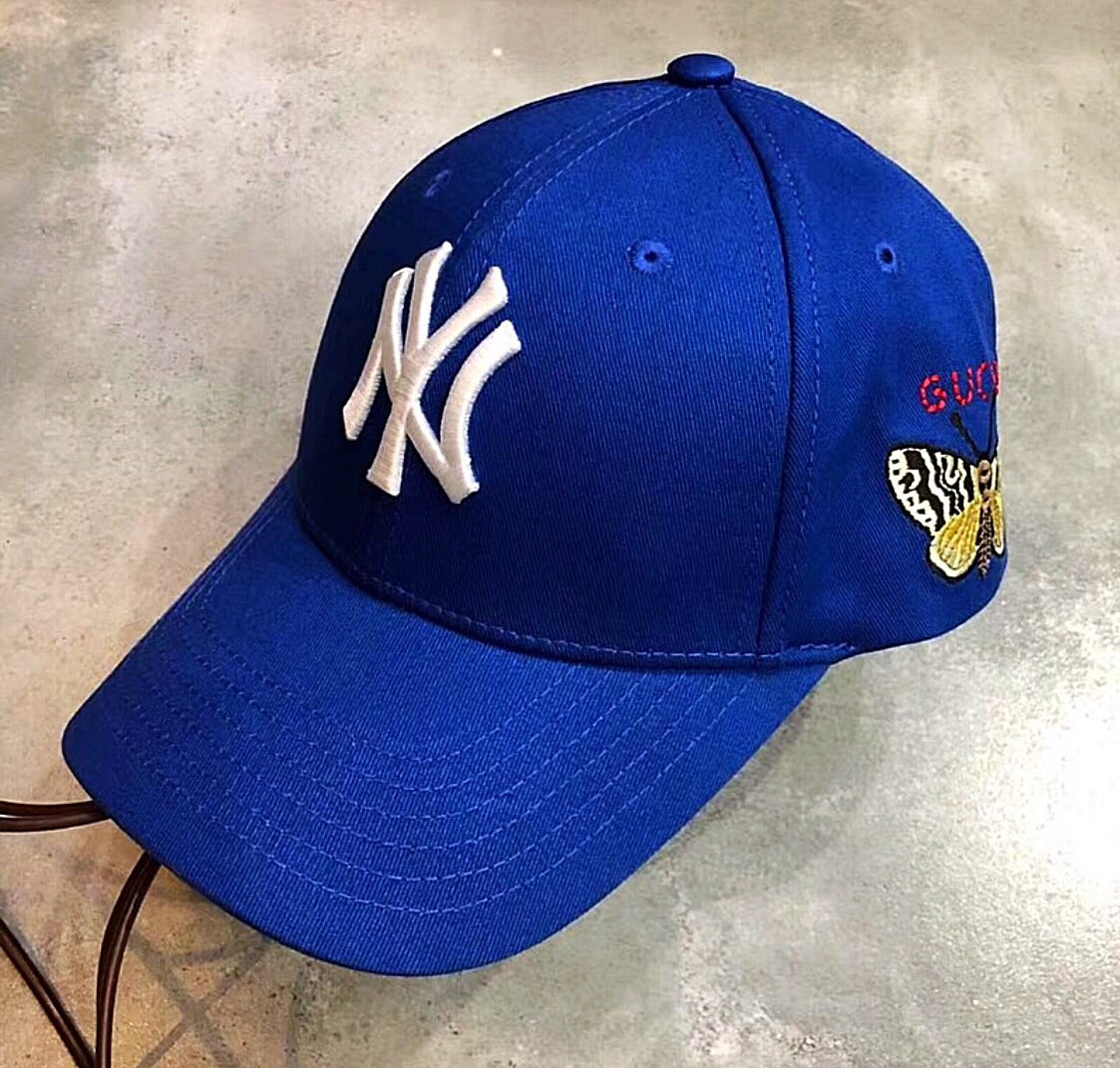 blue gucci ny hat